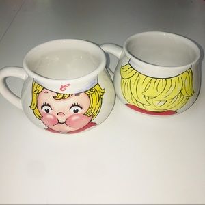 Vintage Campbell’s Soup Mugs Dated 1998 Set of 2